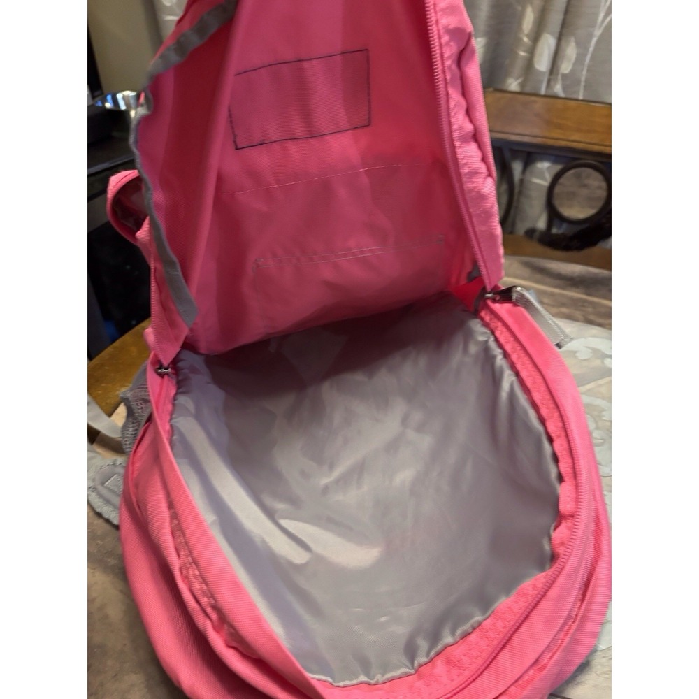 Retro Trans Jansport Backpack Flourescent Pink No Tags But Appears Unused‎ - Picture 5 of 6